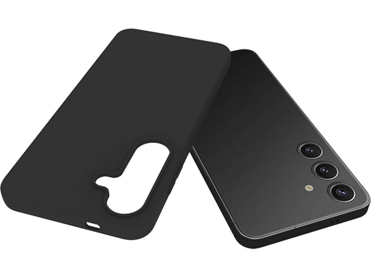 iiglo Galaxy S25 Silikone cover (sort) Mobilcover