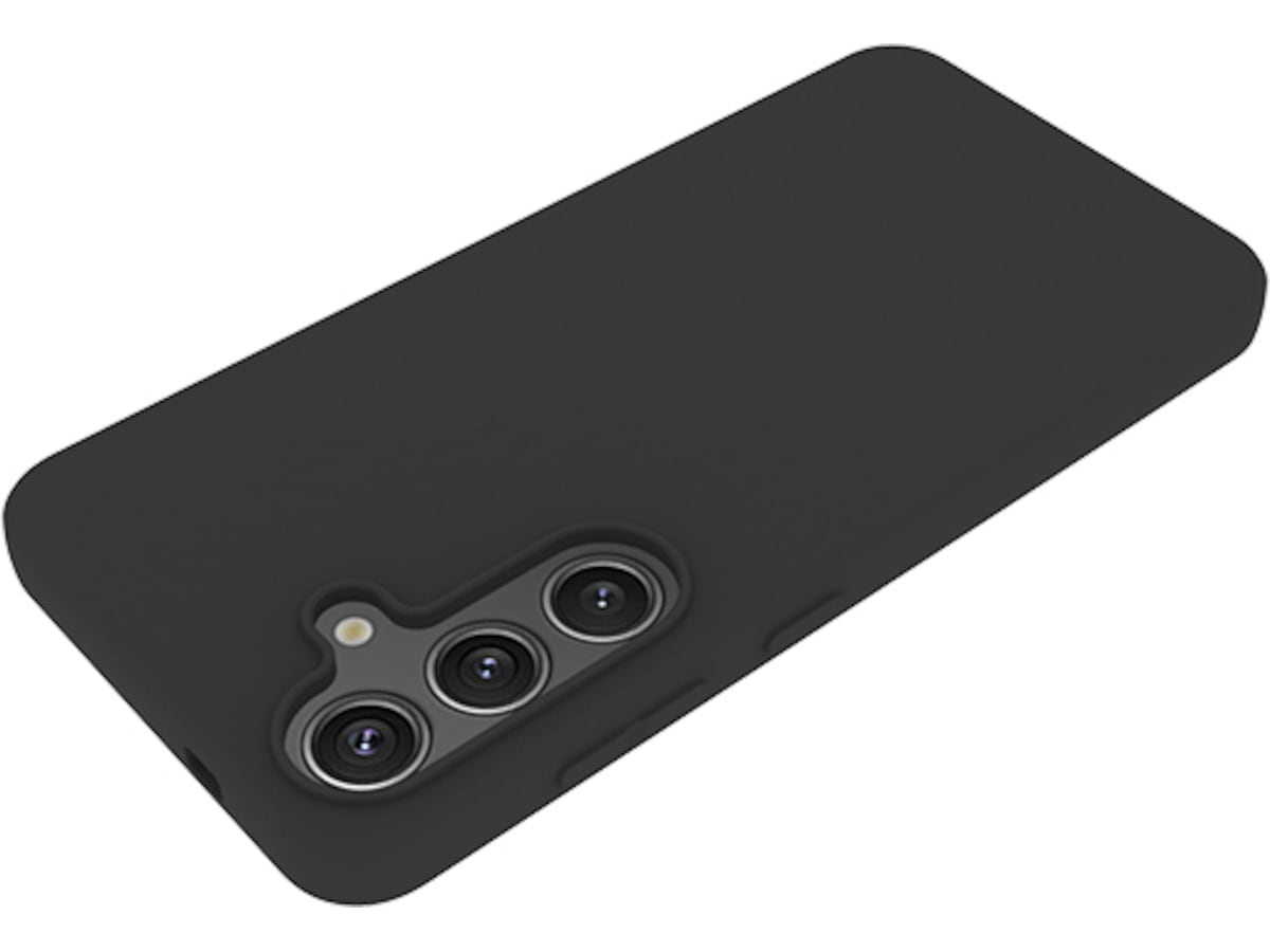 iiglo Galaxy S25 Silikone cover (sort) Mobilcover