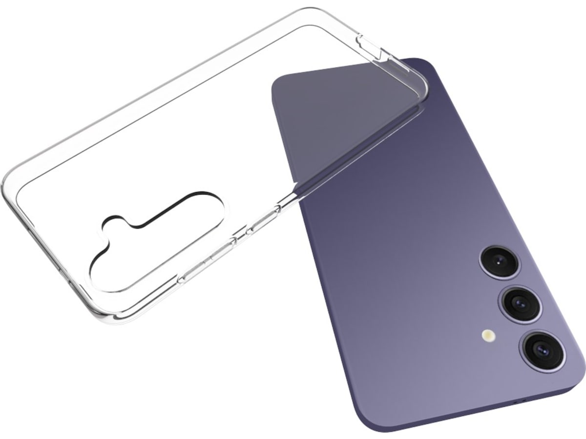 iiglo Galaxy S25+ Silikone cover (gennemsigtig) Mobilcover