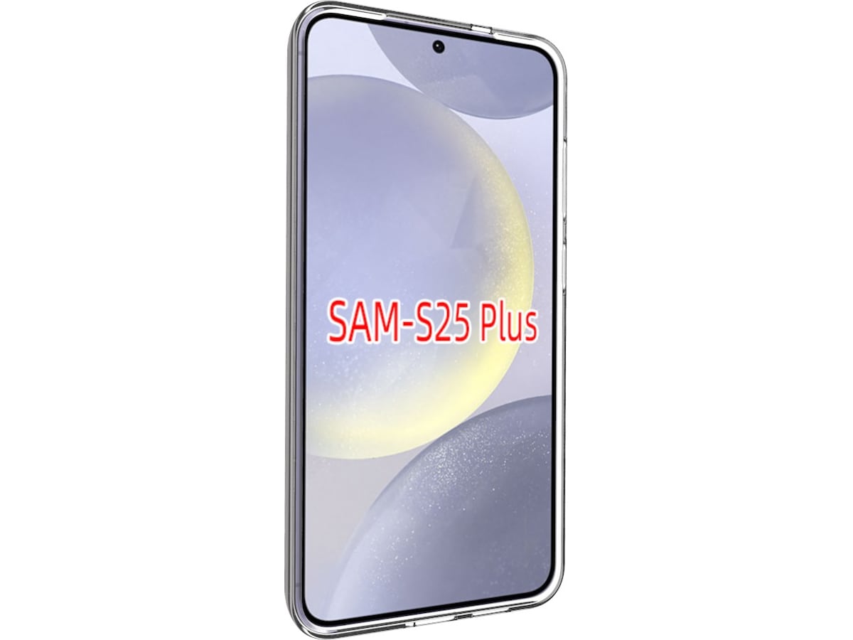 iiglo Galaxy S25+ Silikone cover (gennemsigtig) Mobilcover