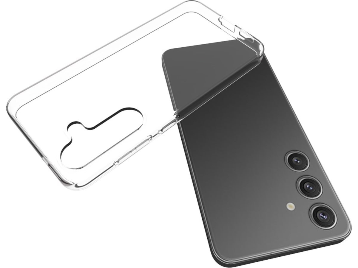 iiglo Galaxy S25 Silikone cover (gennemsigtig) Mobilcover