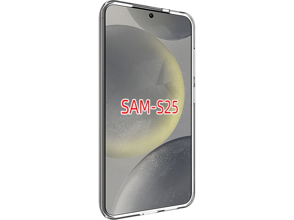iiglo Galaxy S25 Silikone cover (gennemsigtig) Mobilcover