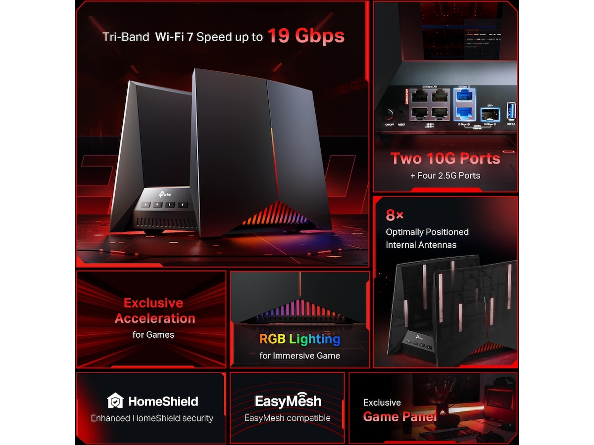 TP-Link Archer GE800 router Routere