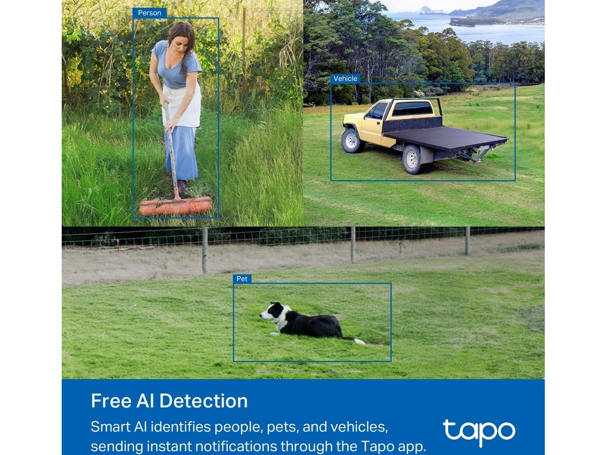 Tapo C501GW 4G overvågningskamera Overvågningskameraer