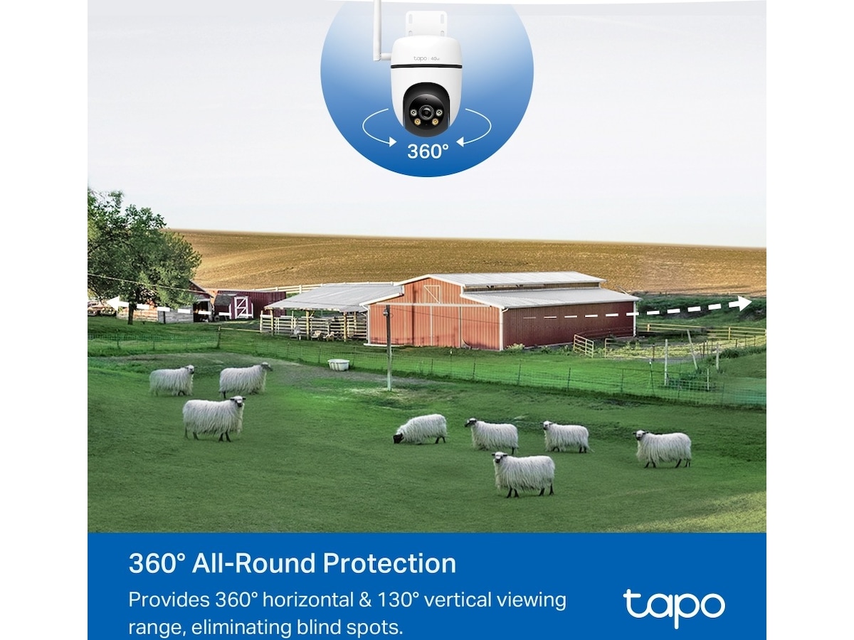 Tapo C501GW 4G overvågningskamera Overvågningskameraer