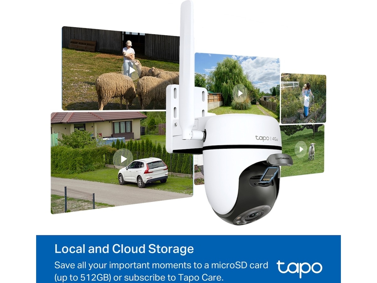 Tapo C501GW 4G overvågningskamera Overvågningskameraer
