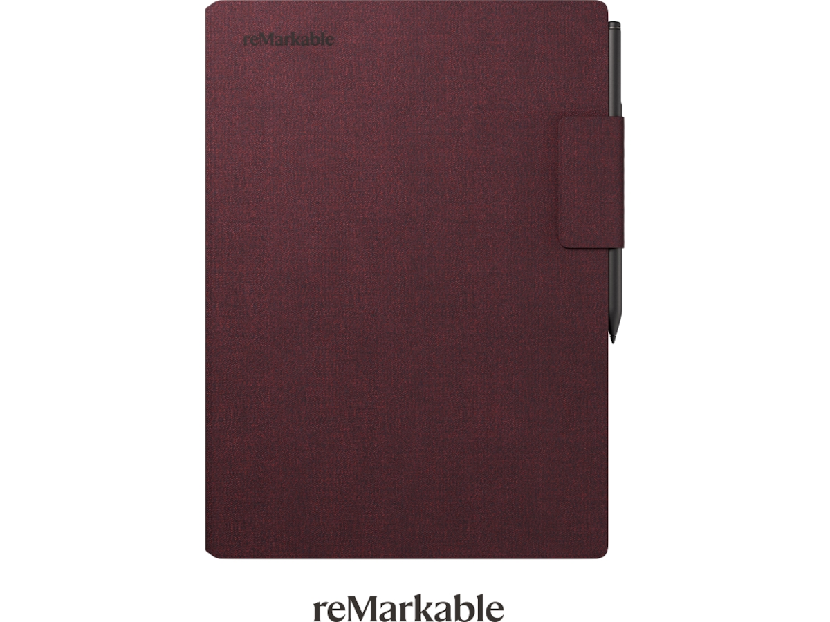 reMarkable Paper Pro Book Folio (bordeaux) Digitale paper & tilbehør