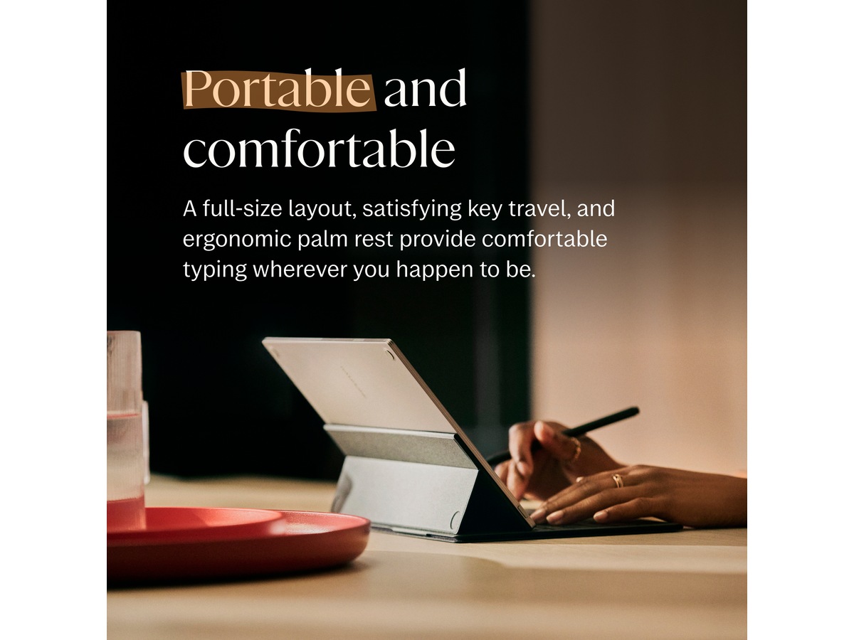 reMarkable Paper Pro Type Folio tastaturcover (basalt) Digitale paper & tilbehør