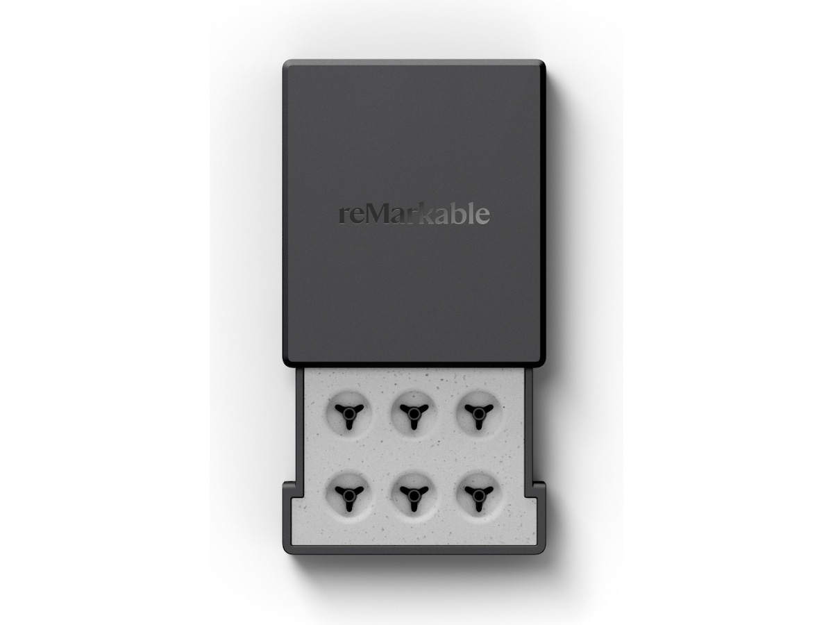 reMarkable Paper Pro Marker spidser, 6-pak (sort) Digitale paper & tilbehør