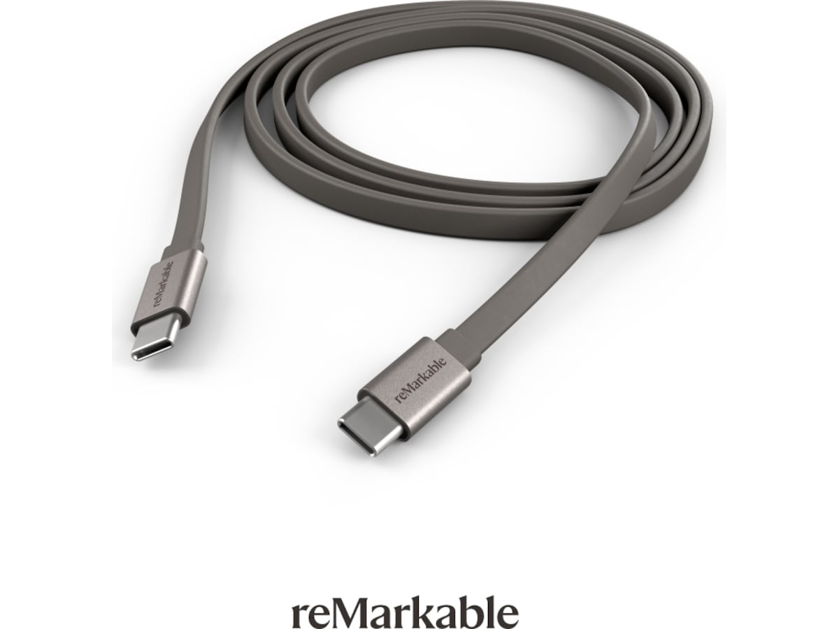 reMarkable Paper Pro USB-C kabel 1m (grå) Digitale paper & tilbehør