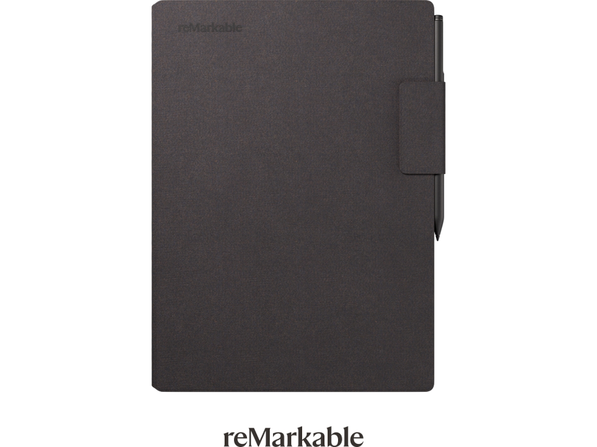 reMarkable Paper Pro 11,8" 64GB inkl. Marker Plus og Book Folio (basalt) Digitale paper & tilbehør
