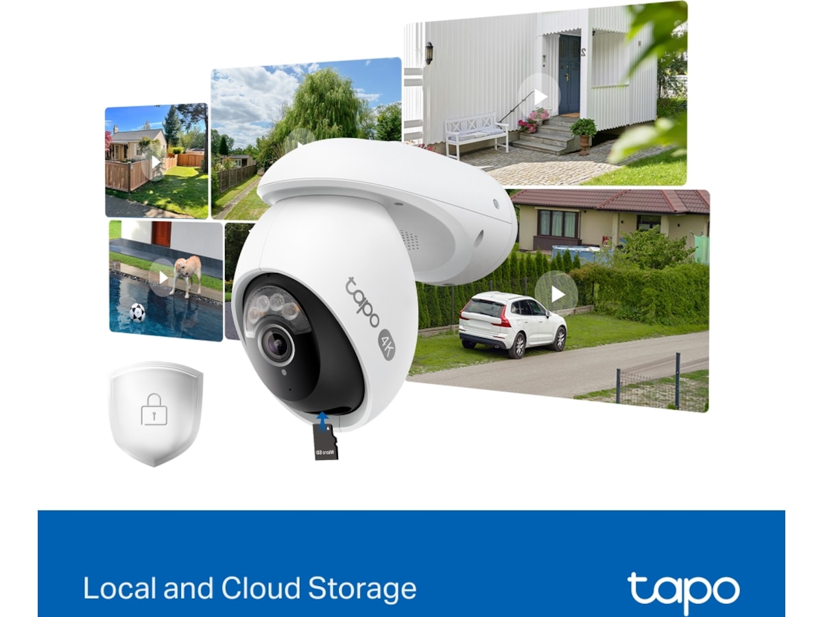 TP-Link Tapo C560WS 4K udendørs sikkerhedskamera Overvågningskameraer