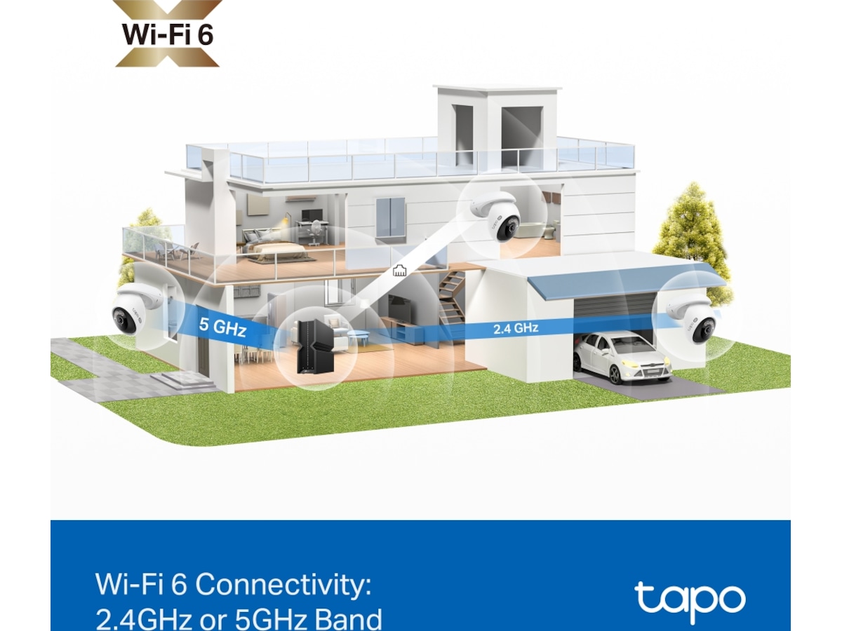 TP-Link Tapo C560WS 4K udendørs sikkerhedskamera Overvågningskameraer