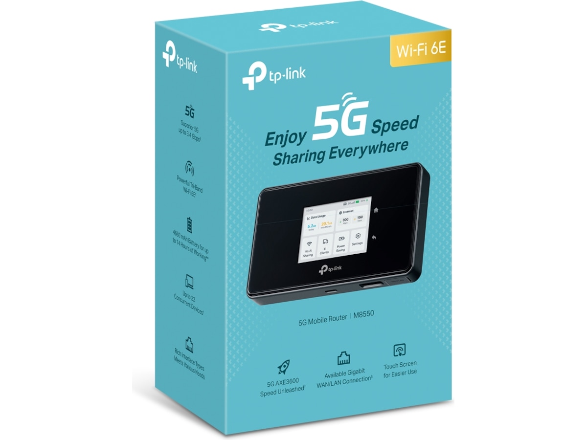 TP-Link M85505G 5G router Routere