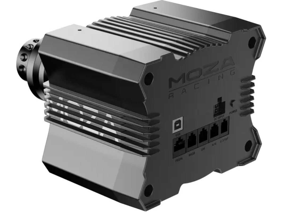 MOZA R9 V3 Direct Drive Wheelbase Rat og pedaler