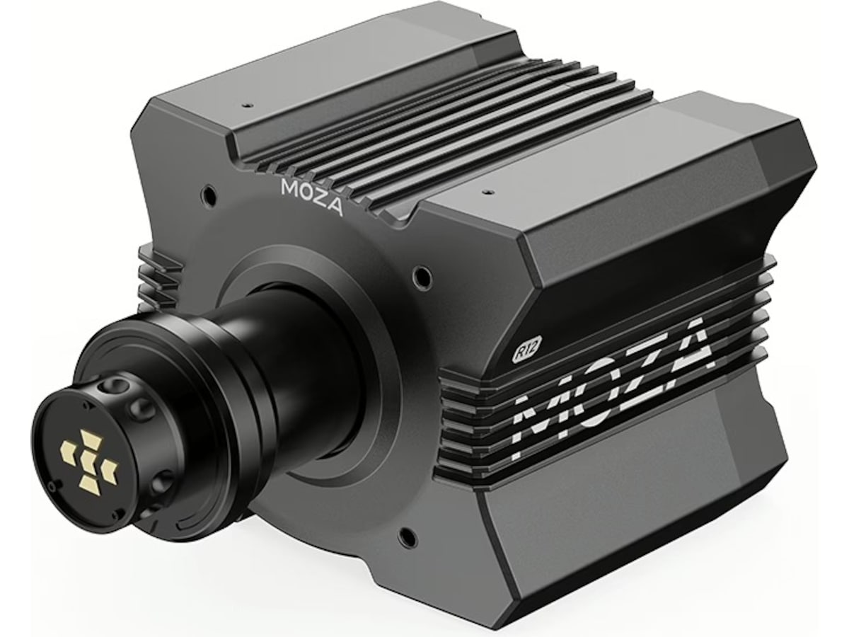 MOZA R12 V2 Direct Drive Wheelbase Rat og pedaler