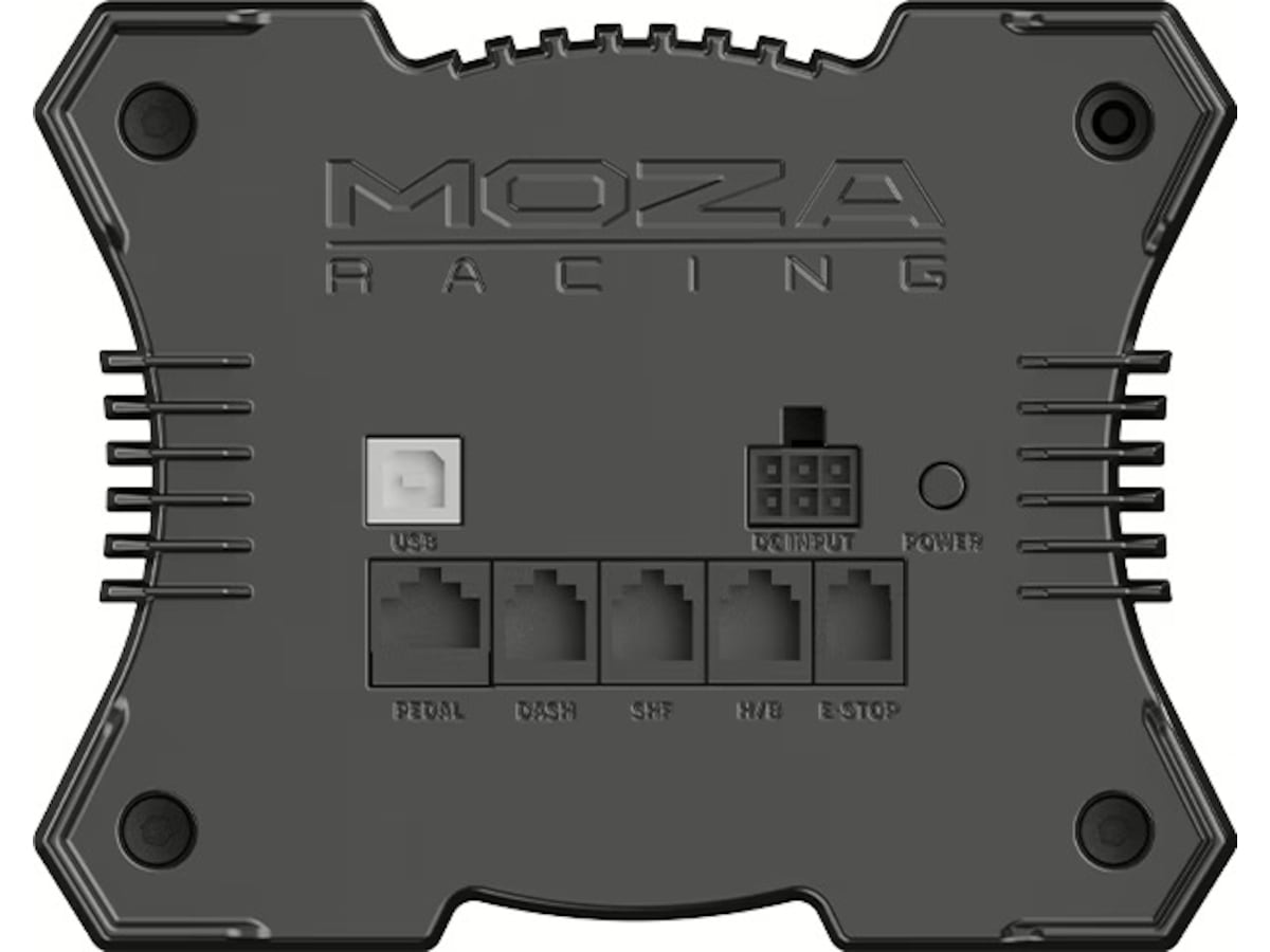 MOZA R12 V2 Direct Drive Wheelbase Rat og pedaler