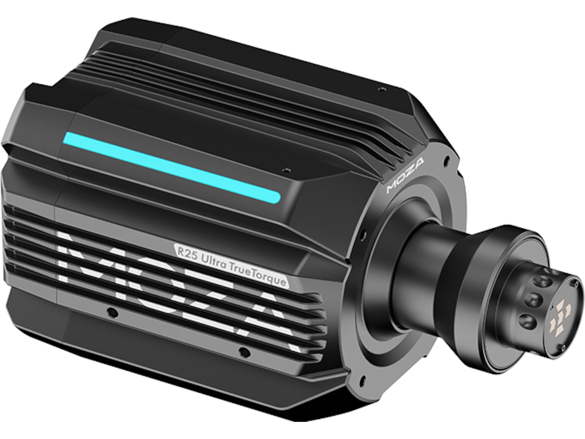 MOZA R25 Ultra True Torque DD Akselbase Rat og pedaler