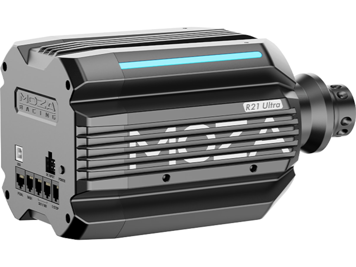 MOZA R21 Ultra DD Akselbase Rat og pedaler