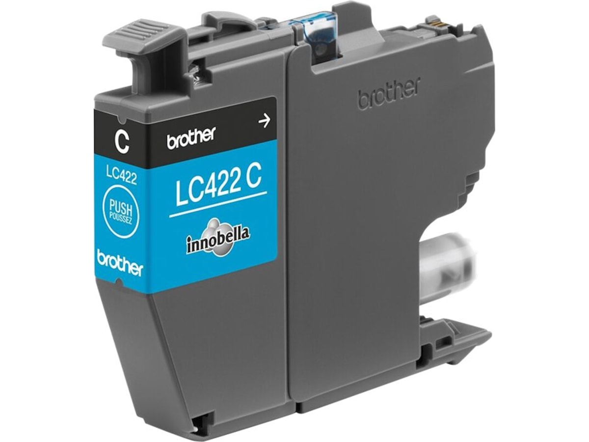 Brother blæk LC422C Cyan Blækpatroner