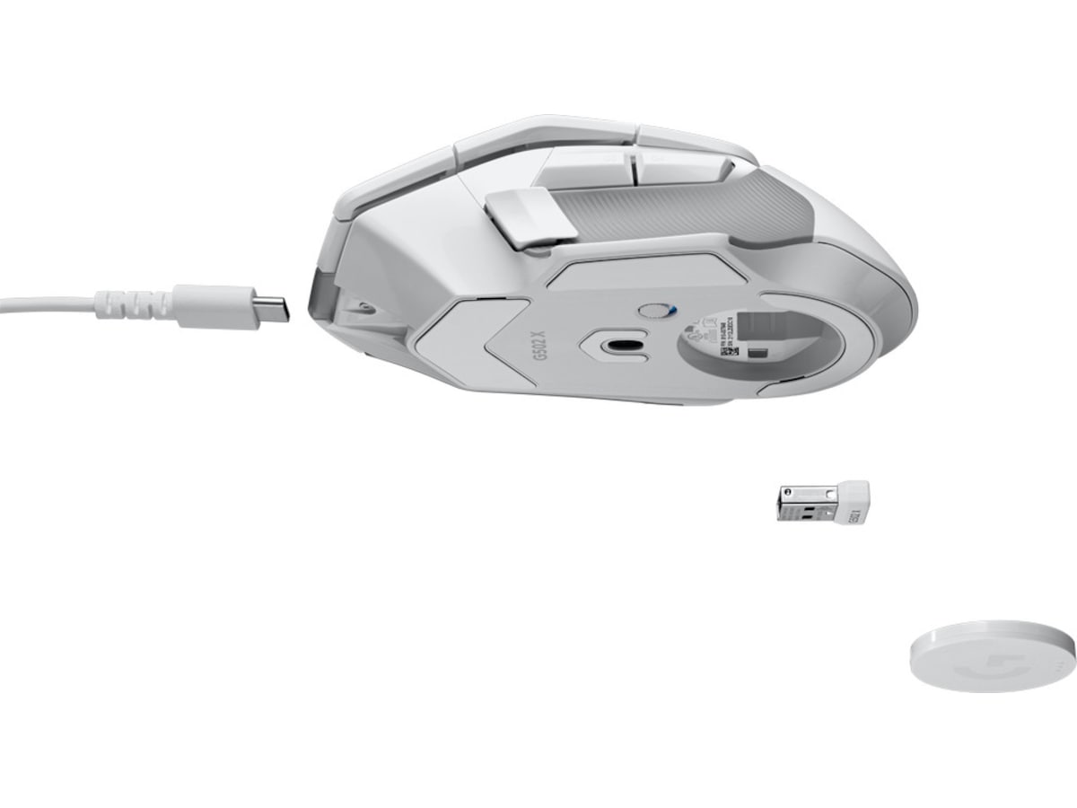 Logitech G502 X Lightspeed Gamingmus (hvidt) Gamingmus