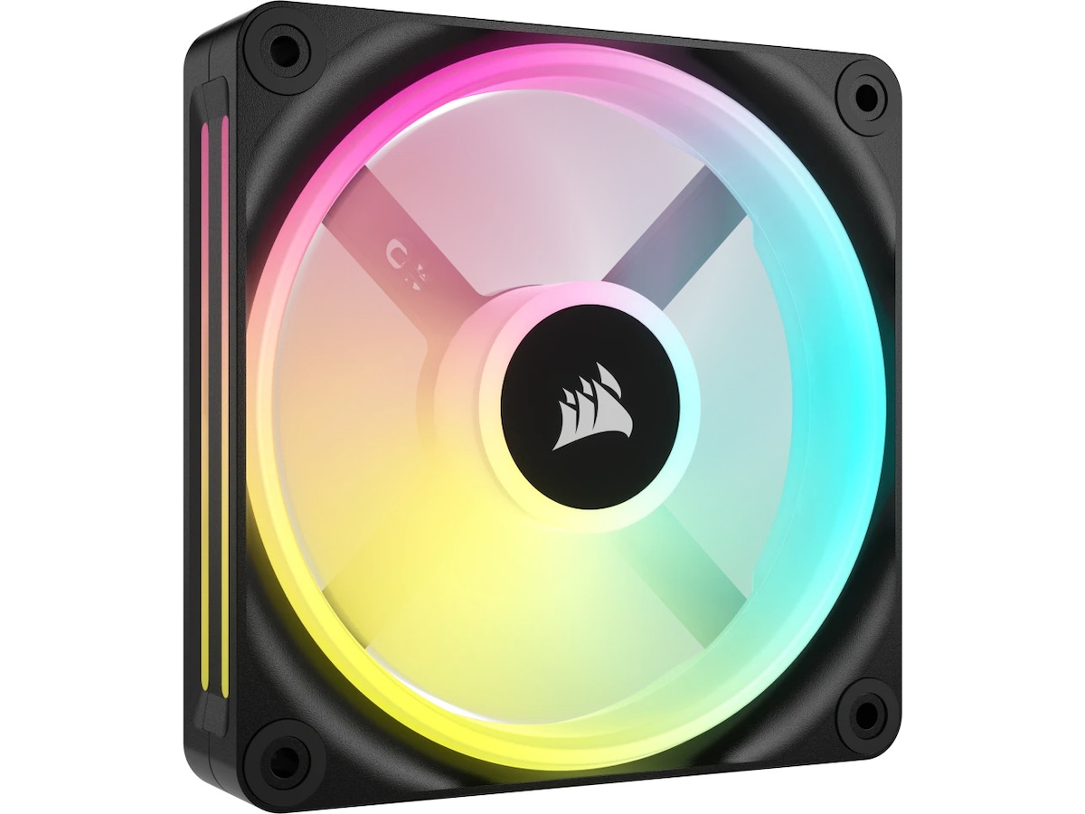 Corsair iCUE LINK QX120 RGB 120mm Ventilator (sort) Blæsere