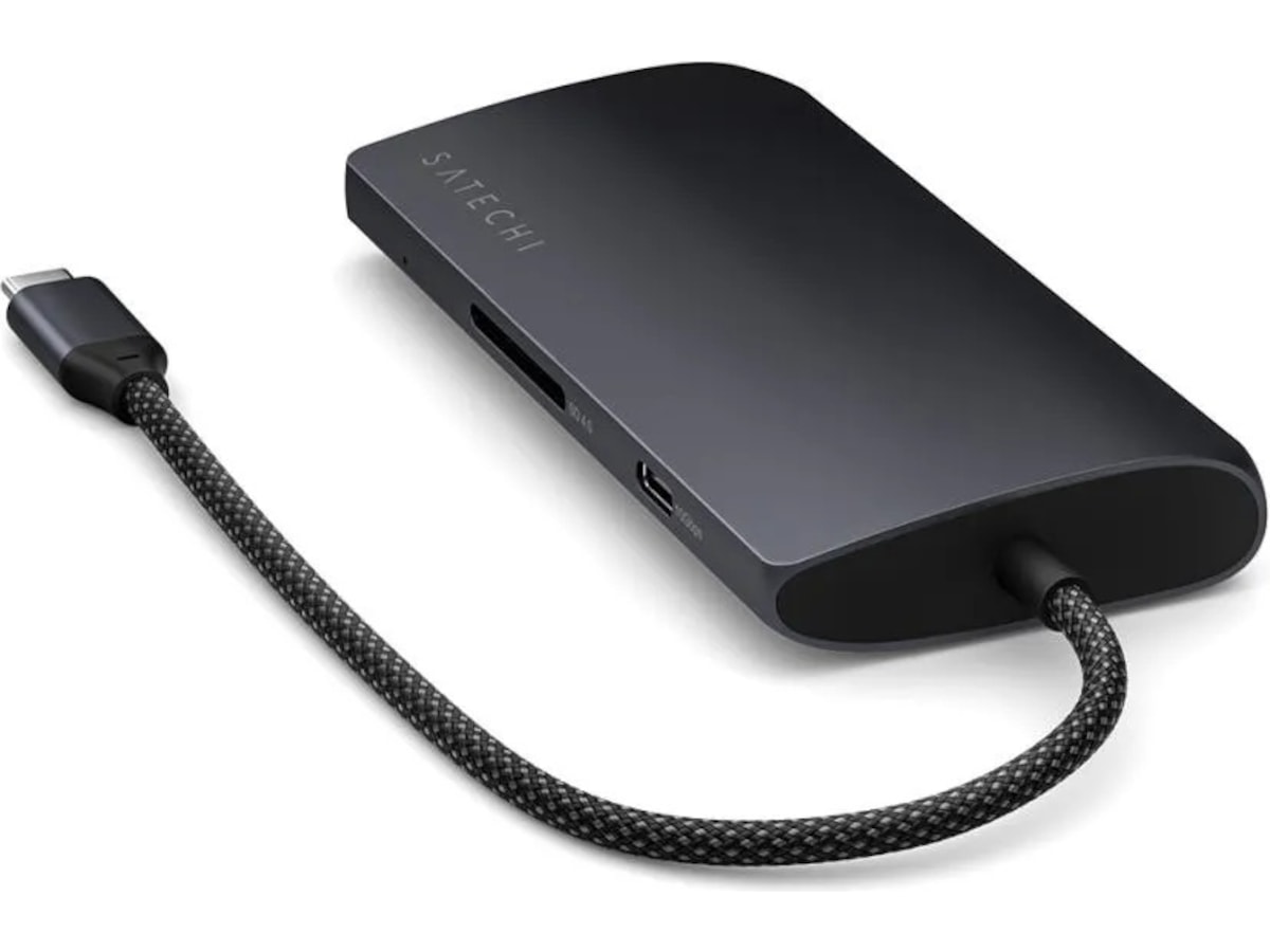 Satechi Multiport 8K Docking (midnight) Dockingstation og USB-hub