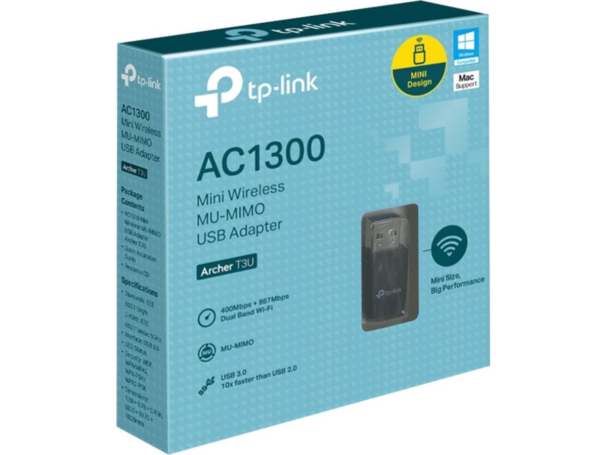 TP-Link Archer T3U USB Adapter Netkort