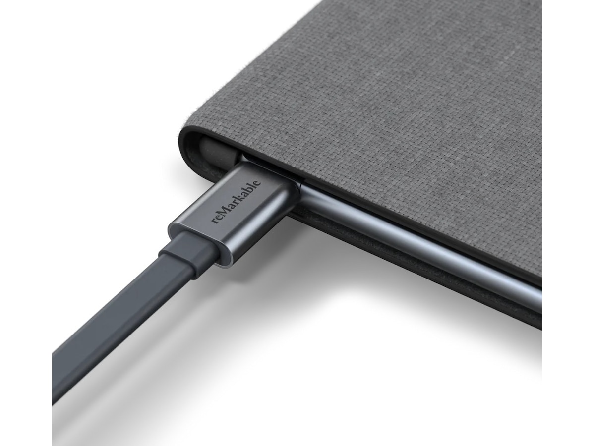 reMarkable 2 10,3" 8GB inkl. Marker Plus og Book Folio (grå polymervæv) Digitale paper