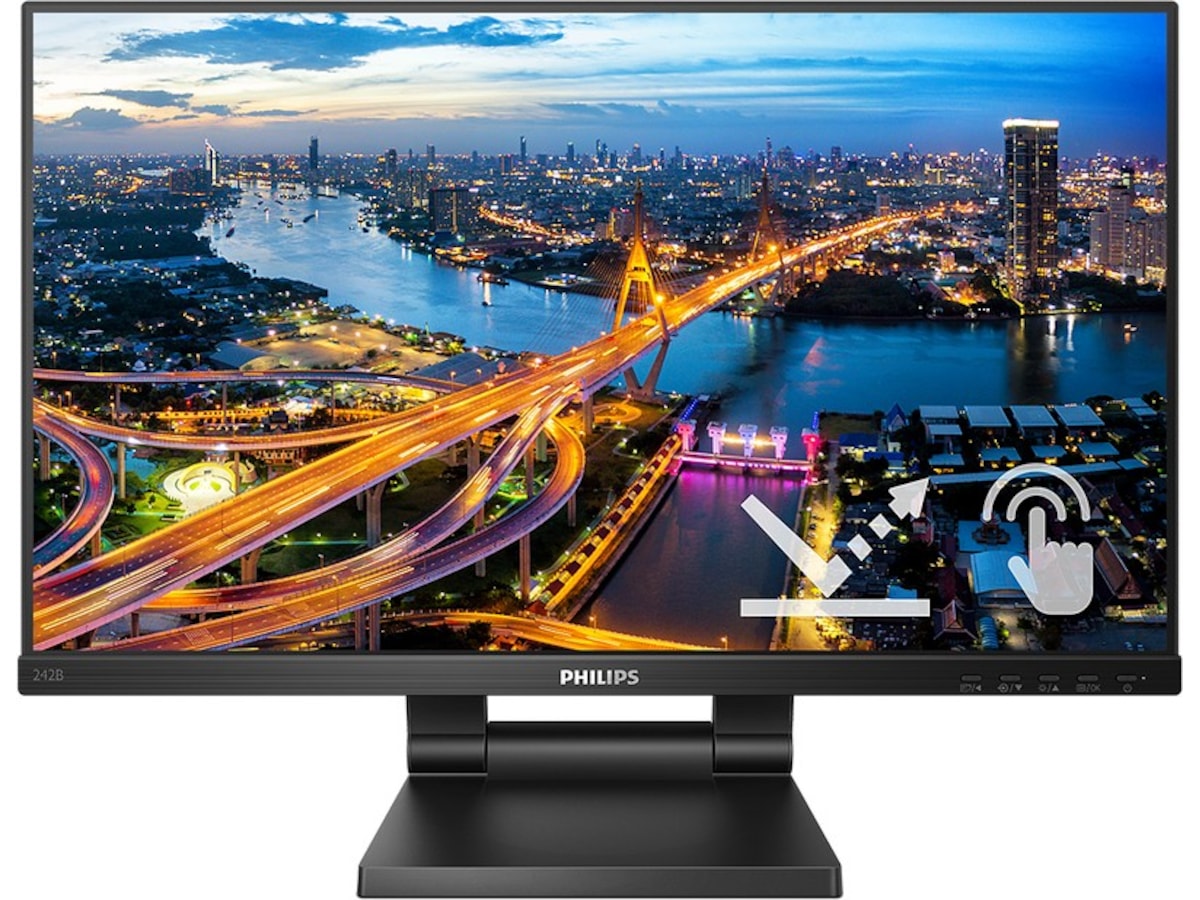 Philips 24" touch skærm 242B1TC/00 Touch-skærm