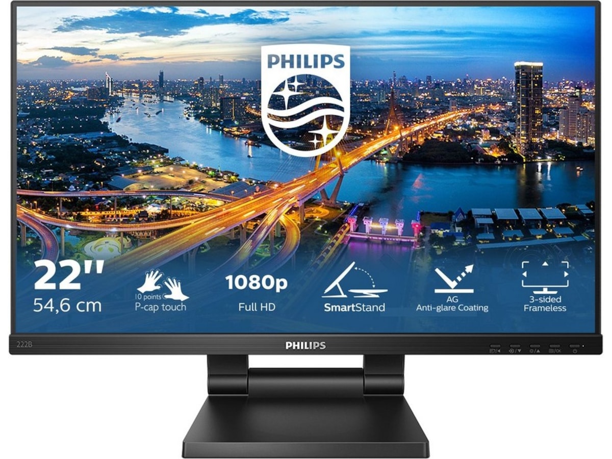 Philips 22" touch skærm 222B1TC/00 Touch-skærm