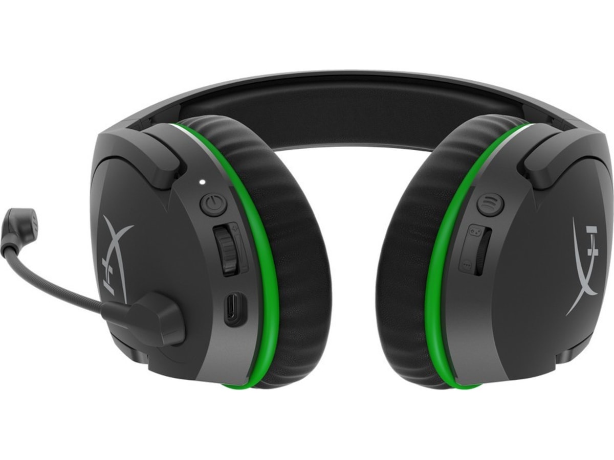 HyperX CloudX Stinger Core trådløst gaming headset til Xbox (grå/grøn) Gamingheadset
