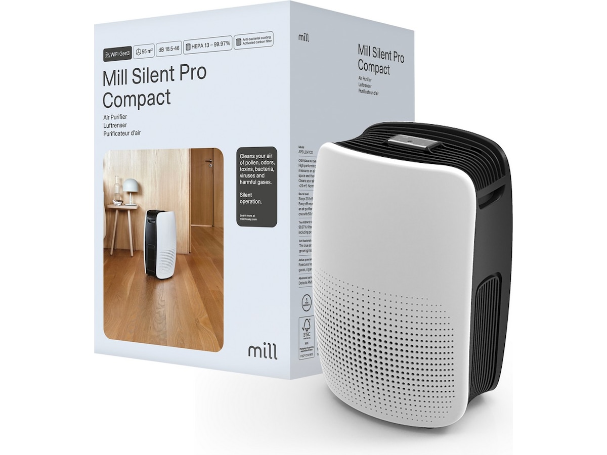 Mill Silent Pro Compact luftrenser Luftrensere