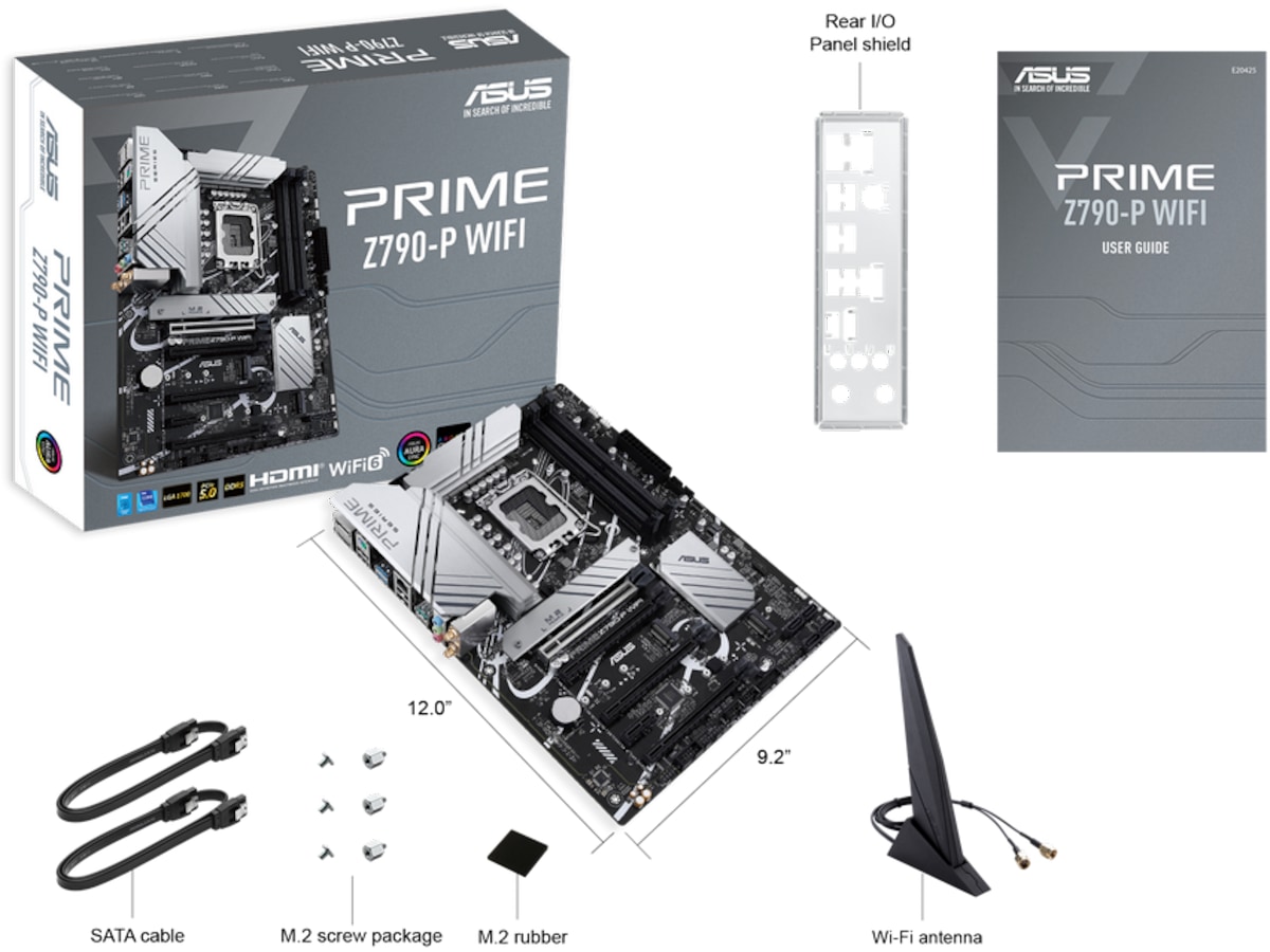 ASUS PRIME Z790-P WIFI Bundkort Intel Socket