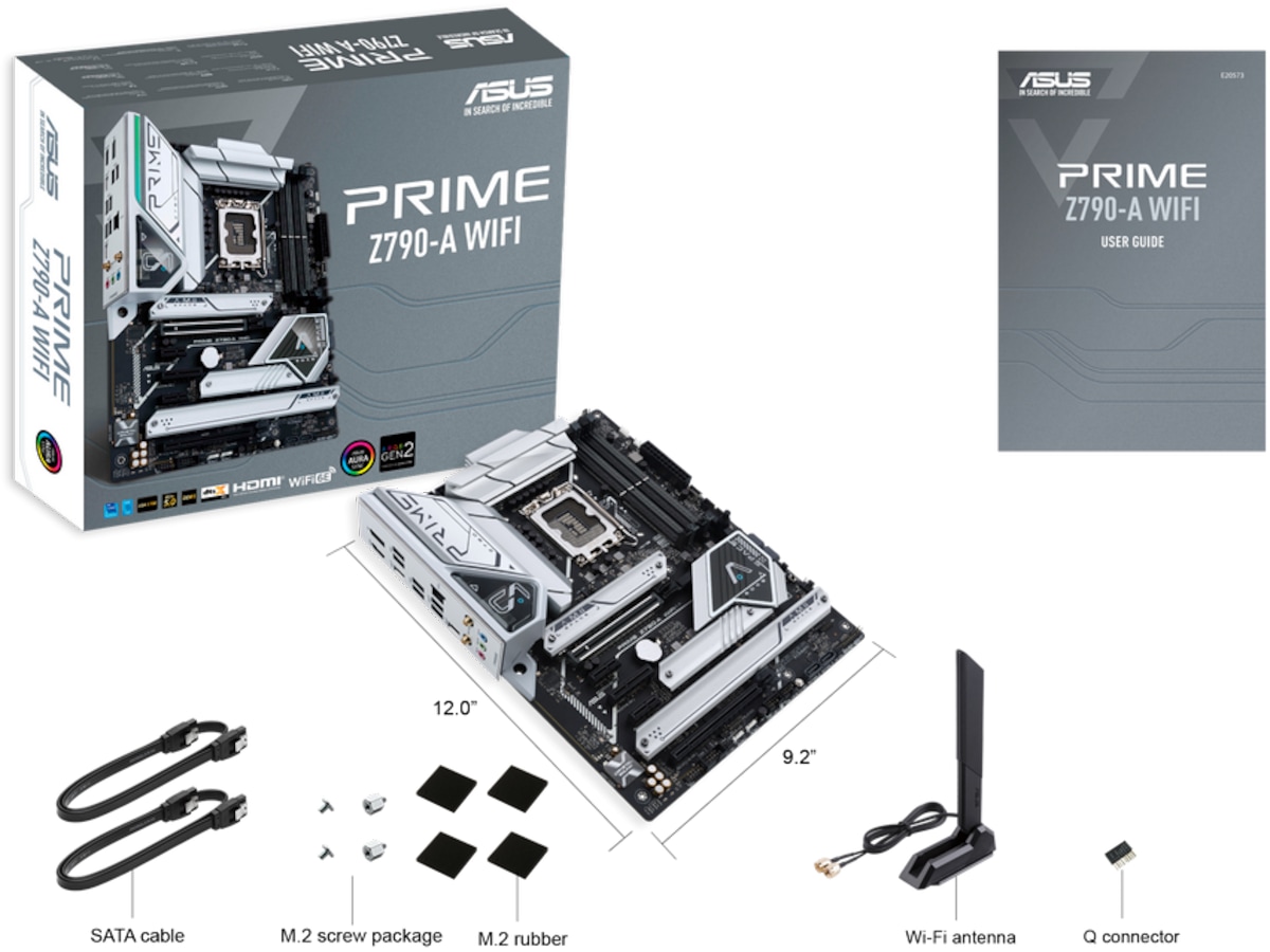 ASUS PRIME Z790-A WIFI Bundkort Intel Socket
