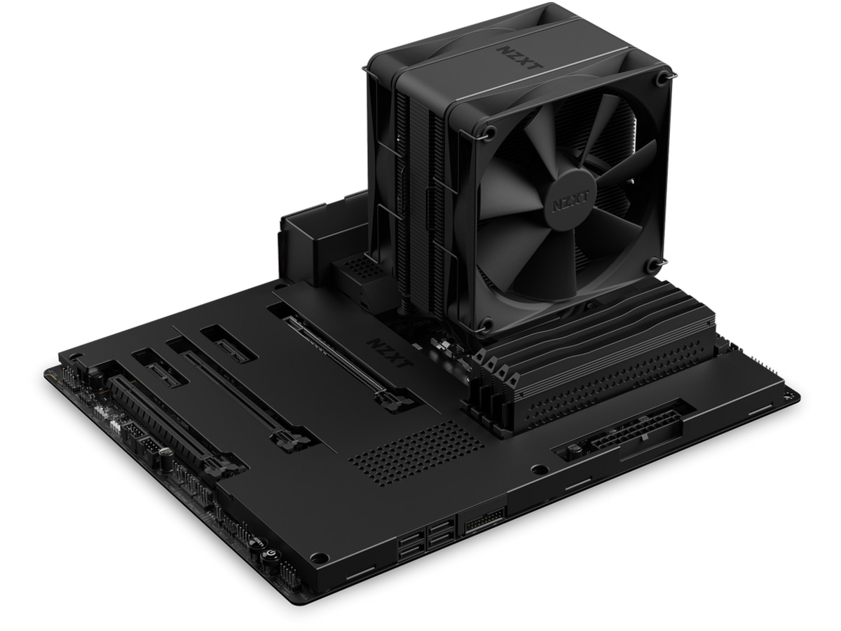 NZXT T120 CPU Vifte 120mm (sort) CPU - Luftkøling