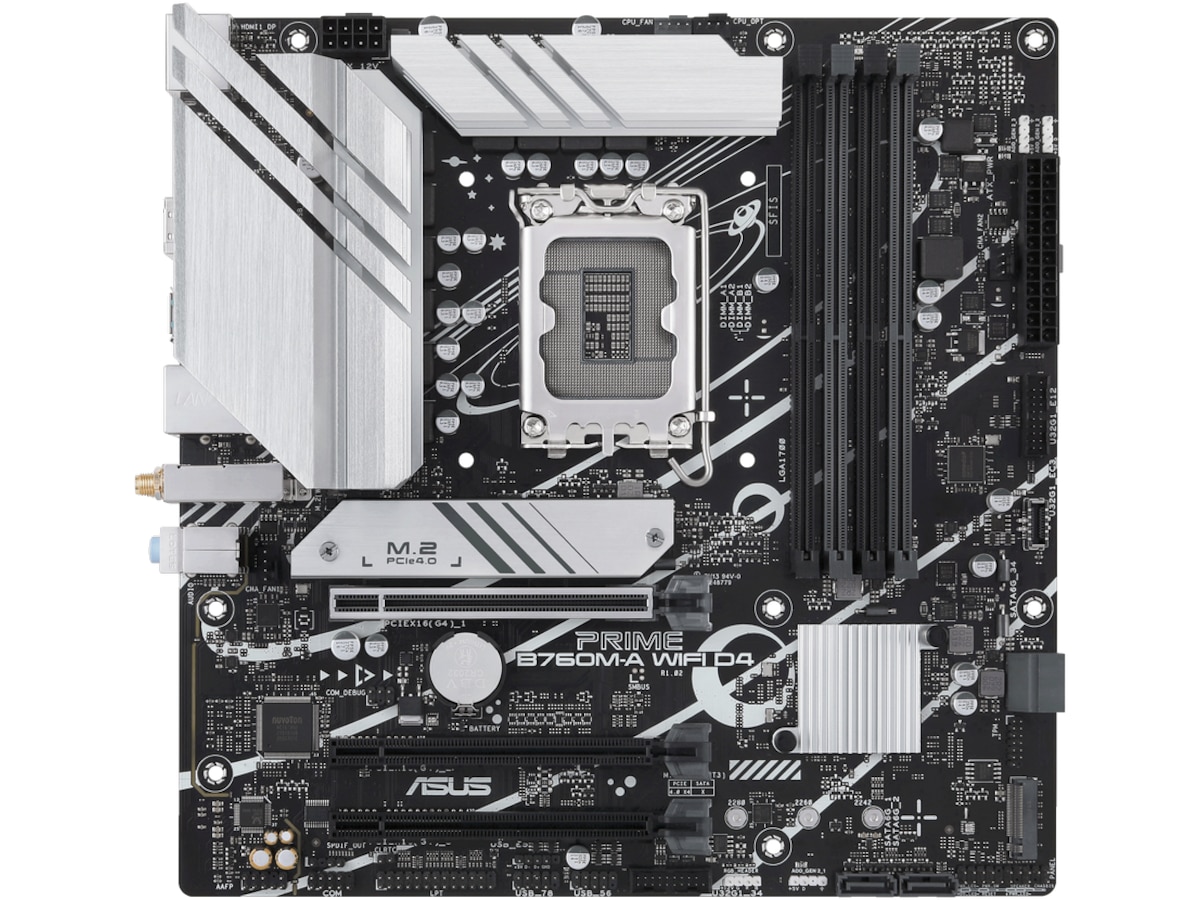 ASUS PRIME B760M-A WIFI D4 Bundkort Intel Socket