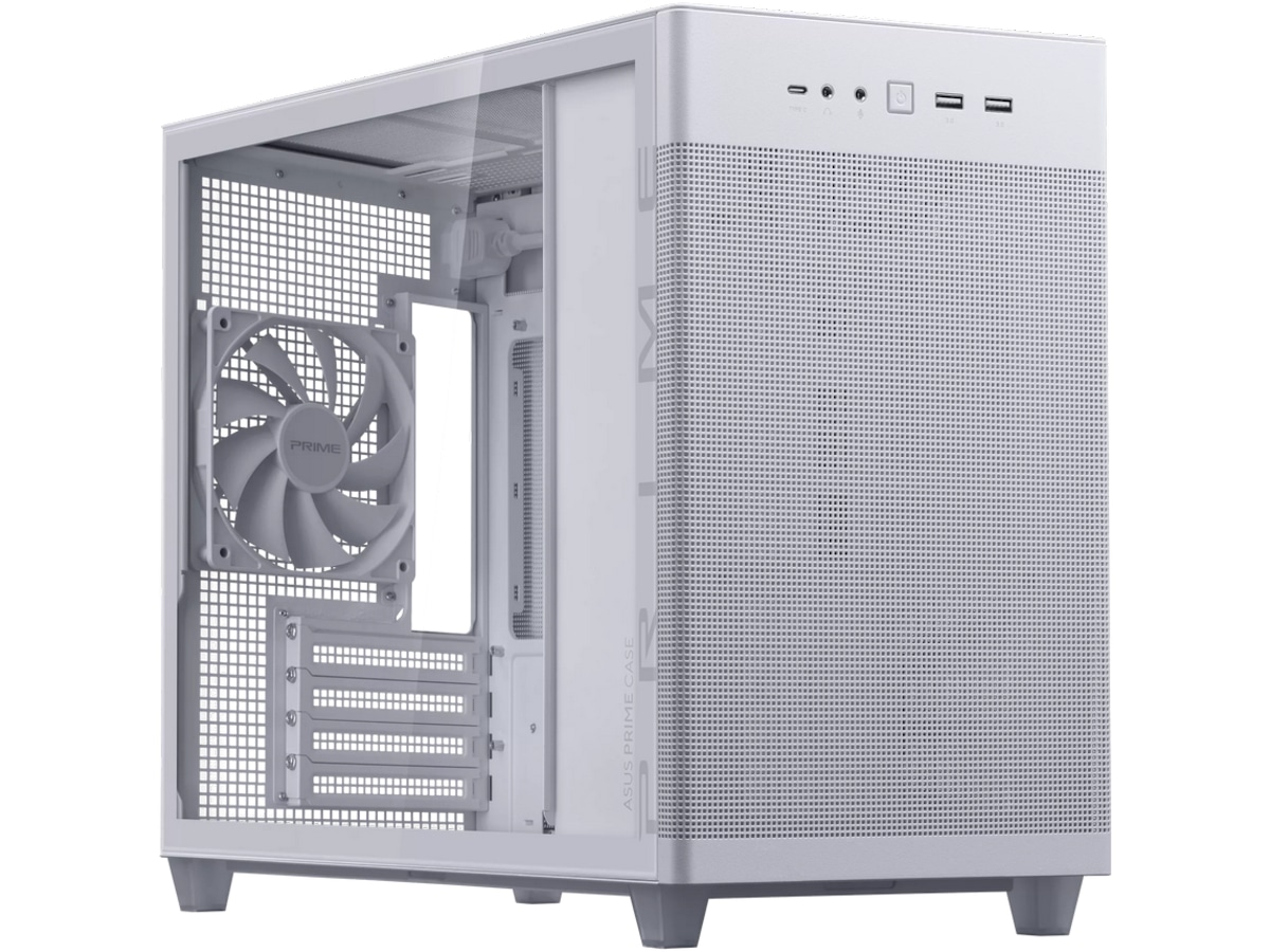 ASUS Prime AP201 Tempered Glass Mini Tower (hvidt) Mini/Micro/Nano tower