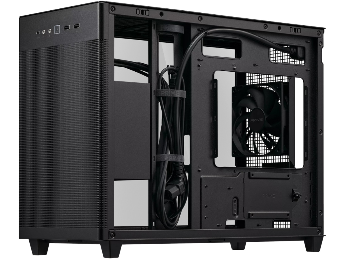 ASUS Prime AP201 Tempered Glass Mini Tower (sort) Mini/Micro/Nano tower