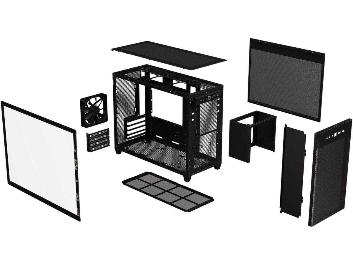 ASUS Prime AP201 Tempered Glass Mini Tower (sort) Mini/Micro/Nano tower