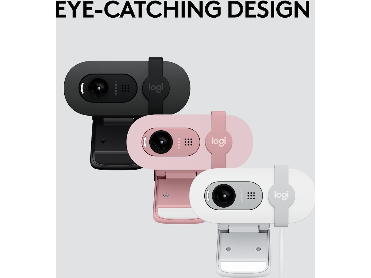 Logitech Brio 100 Full HD webkamera (graphite) Webkameraer