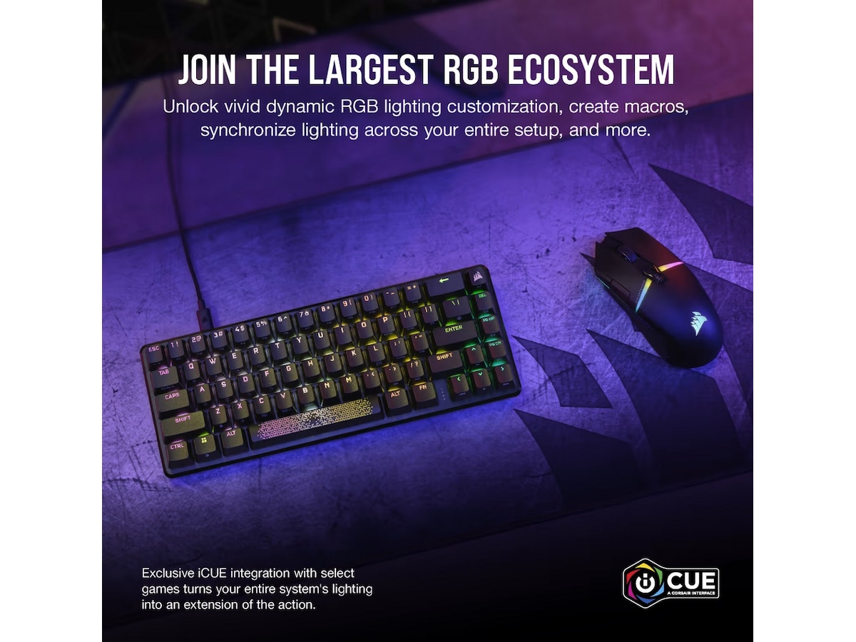 Corsair K65 Pro Mini Gamingtastatur (sort) Gamingkeyboard