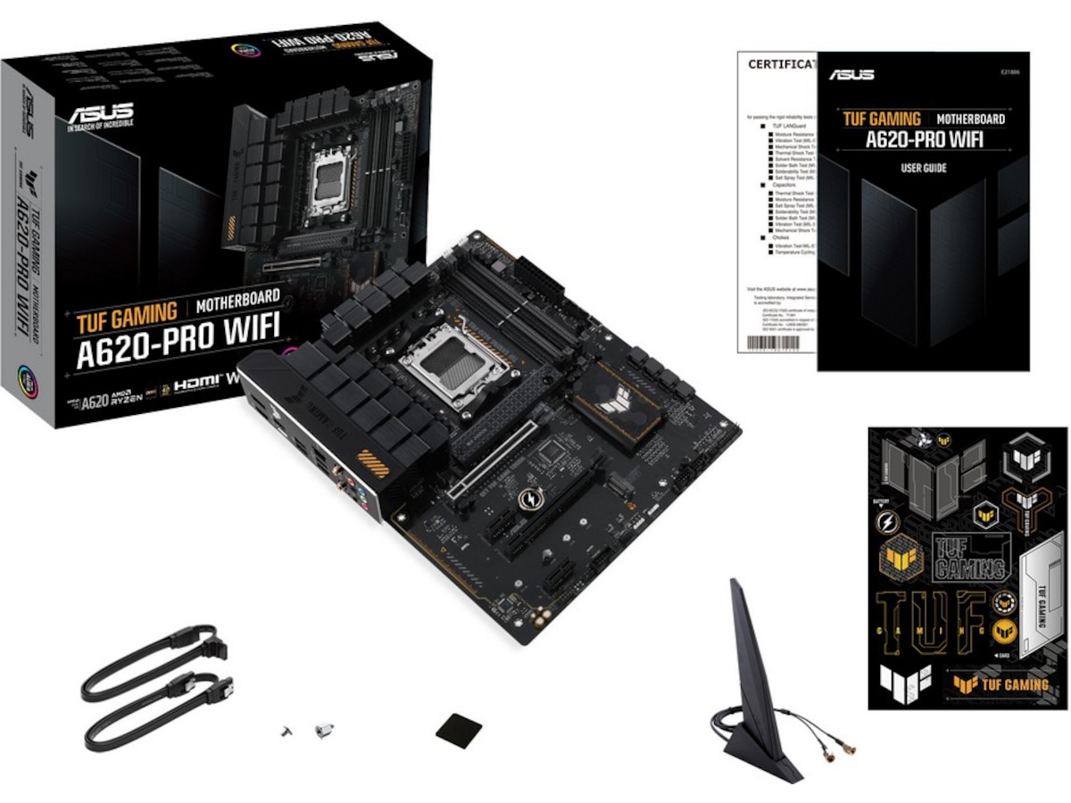 ASUS TUF GAMING A620-PRO WIFI Bundkort AMD Socket