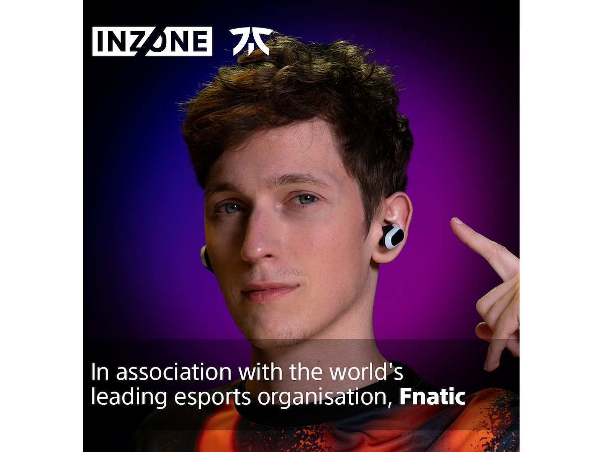 Sony INZONE Buds True Wireless Gaming høretelefoner (hvid) In-ear høretelefoner