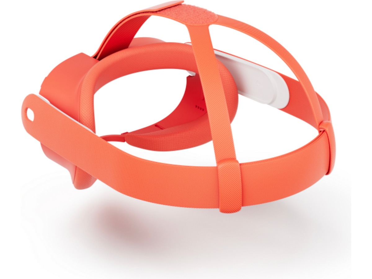 Meta ansigtsflade og hovedstrop (orange) VR-tilbehør