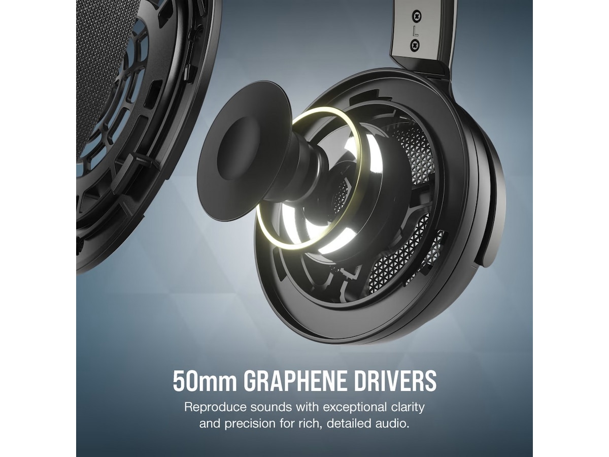 Corsair Virtuoso Pro Gamingheadset (sort) Gamingheadset