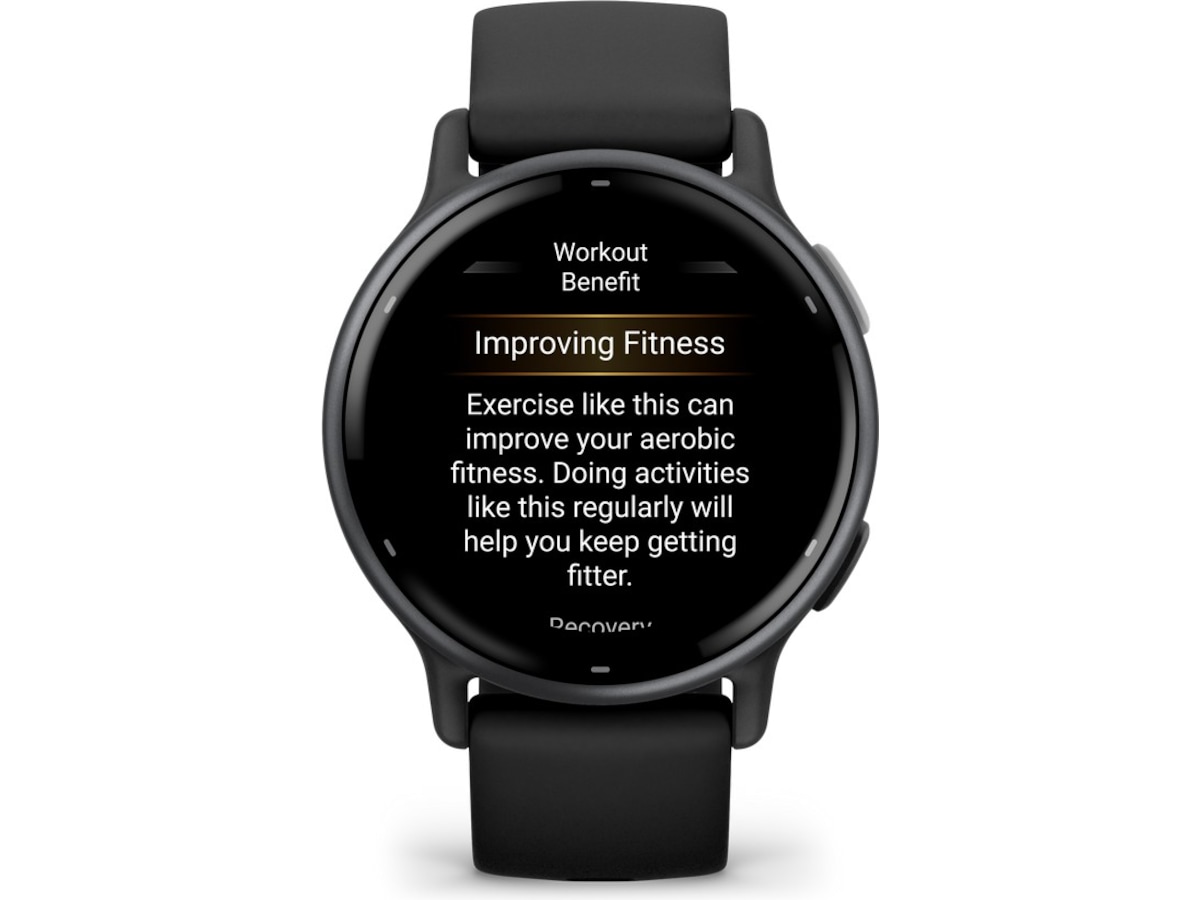 Garmin vivoactive 5 AMOLED Smartwatch (black/slate) Smartwatches