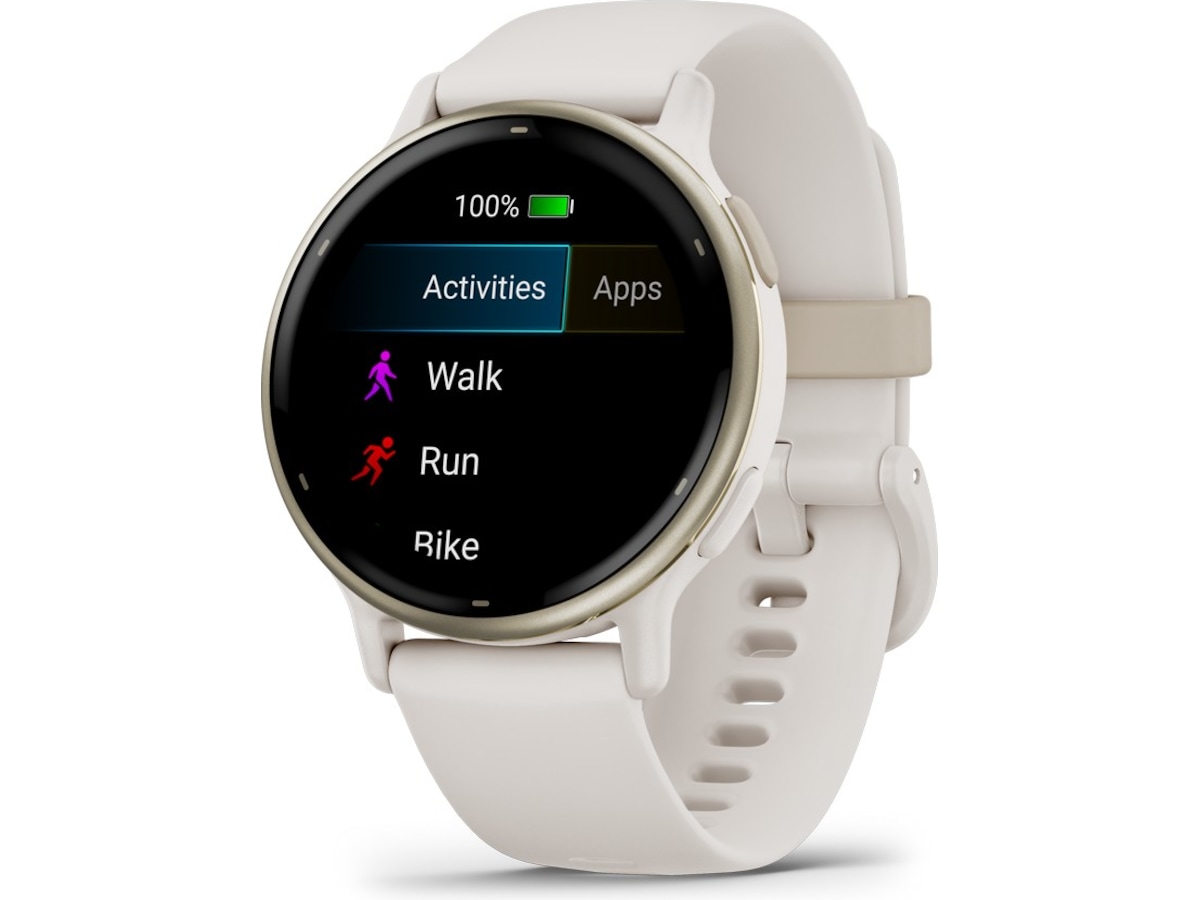 Garmin vivoactive 5 AMOLED Smartwatch (ivory/cream gold) Smartwatches
