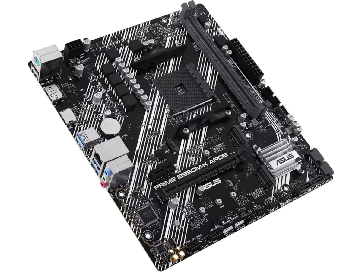 ASUS PRIME B550M-K ARGB Bundkort AMD Socket