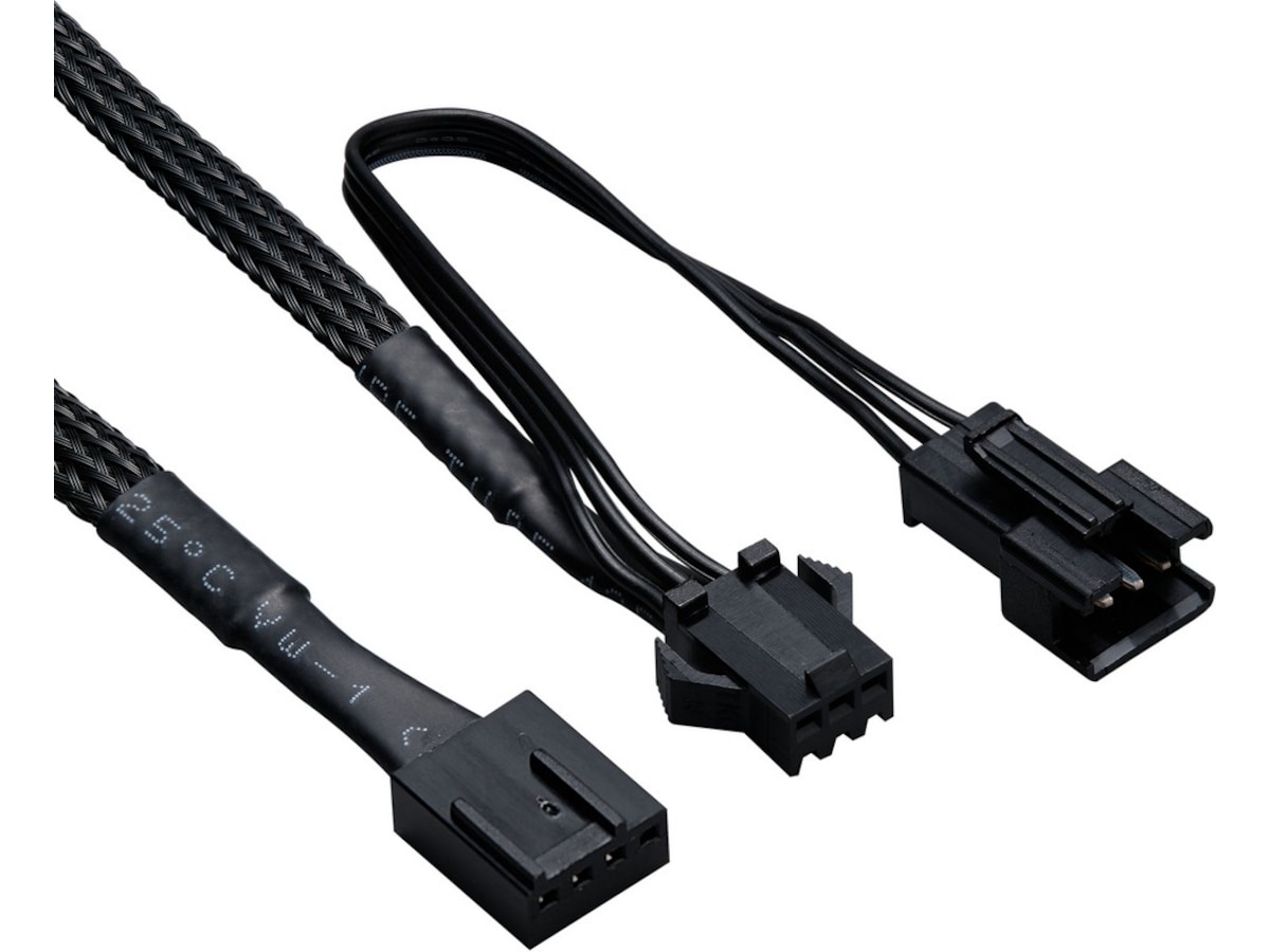 Phanteks D30 140mm PWM DRGB Regular Ventilator 3-Pack (sort) Blæsere